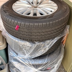 【値下げ可能‼️】40系アルファード新品アルミタイヤ4本セットの画像