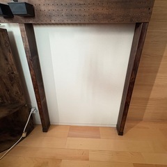 棚　有孔ボード　釣具収納　天井つっぱりの画像