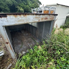 コンテナ　倉庫の画像