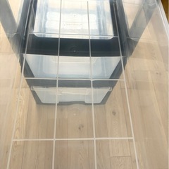 収納ケース　衣装ケース　3段ケースの画像