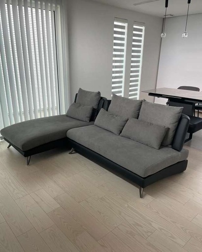 ニトリ】L字型ソファ 2024 3人掛けカウチソファ ニトリ 3人掛け カウチ