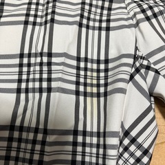 ゴルフ　adidasズボン　白×黒の画像