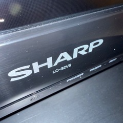 SHARP AQUOS32型テレビの画像