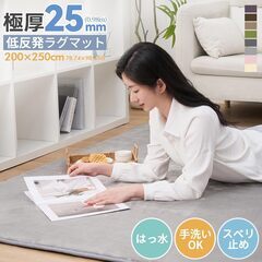 低反発ラグ 140 x 200 cmの画像