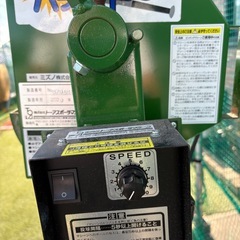 ミズノ（MIZUNO）　ピッチングマシーン　軟式J号球専用　1GJMA32000の画像