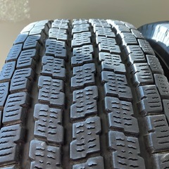 YOKOHAMA スタッドレスタイヤ 2本セット 185/80R14 ice GUARD ig91 21年製 残溝7.4mm  ヨコハマ アイスガード 14インチ  ボンゴ バネット タウンエース などの画像