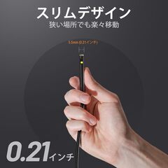 Teslong NTS500 デュアルレンズファイバースコープ 工業用内視鏡の画像