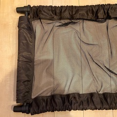 組み立て簡単 ベビーフェンス Mサイズ 取付可能幅90~130cm 高さ55cmの画像