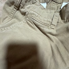 GU クリーム色 チノパン サイズ76の画像