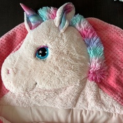 コストコ　ユニコーン　子供寝袋の画像