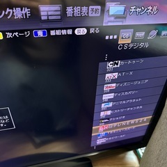 SHARP AQUOS32型テレビの画像