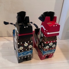 午年　
八幡馬 (やわたうま) 青森 郷土 玩具 木製 工芸品の画像