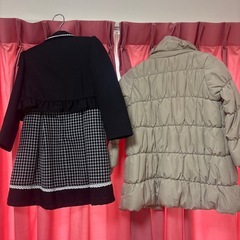 120㎝　コート&フォーマル　卒業式入学式発表会の画像