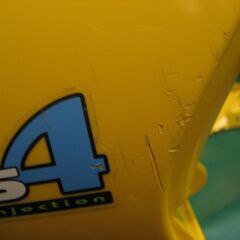 レッツ4　純正外装　4点セットの画像