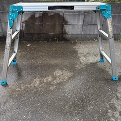 洗車脚立　折りたたみ脚立　作業台　足場台の画像