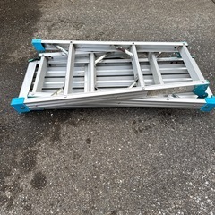 洗車脚立　折りたたみ脚立　作業台　足場台の画像