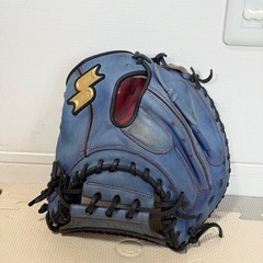 【美品】SSK プロエッジ　軟式用　オーダー　キャッチャーミットの画像