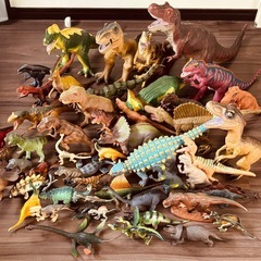 恐竜フィギュアまとめ売りの画像