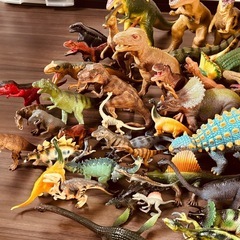 恐竜フィギュアまとめ売りの画像