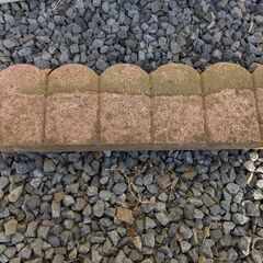 （お話中）ガーデニング用レンガの画像