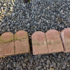 （お話中）ガーデニング用レンガの画像