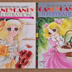 超美品　キャンディ・キャンディ　イラスト集　1＆2セットの画像