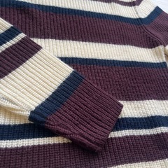 GU ボーダー ニットの画像