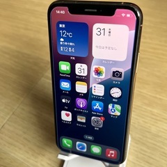 ★美品 iPhoneXs 64gb ゴールド★
の画像