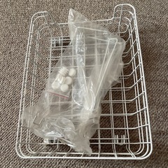 キッチン収納かご2個組の画像