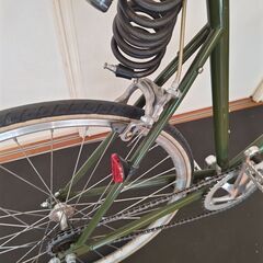 tokyo bike mono クロスバイク 自転車 トーキョーバイク モノ モスグリーン Mサイズの画像