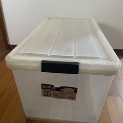 キャスター付き衣装ケース　ジャンク品の画像