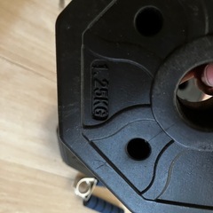 ダンベルセット（最大約5kg）シャフト付き／引き取り限定の画像