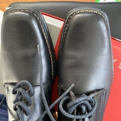 25cm本革の靴 イタリア製　の画像