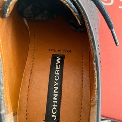 25cm本革の靴 イタリア製　の画像