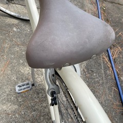 自転車　クリームの画像