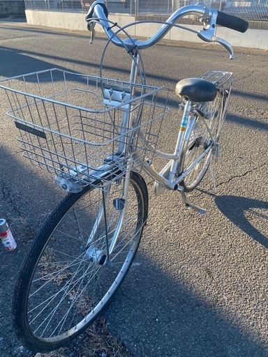 ３段の自転車