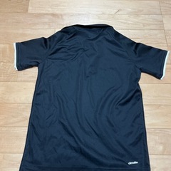adidas 黒　130の画像