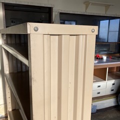 引取限定　早い方優先　金属製の棚の画像