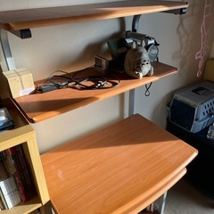 パソコンデスクの画像