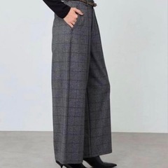 ⭐️SOMETHING＊タックワイドパンツの画像