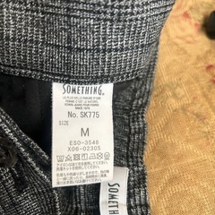 ⭐️SOMETHING＊タックワイドパンツの画像