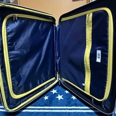 OZOC ブラック 黒 キャリーケース キャリーバッグ 機内持ち込み不可サイズの画像