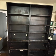 黒い棚？カラーボックス？　(引き取り限定)の画像