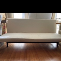【無料でお譲りします】セミダブルソファーベッドの画像