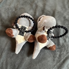 恐竜　ゴム　ぬいぐるみ　キーホルダーの画像