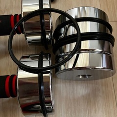 可変式ダンベル2本セット 合計14kg（細かく重量調整可）引き取り限定の画像