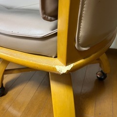 実家じまい　ダイニングテーブル＋椅子の画像