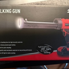 決まりました！コードレスコーキングガン＋マキタ 充電器+バッテリー ２個セットの画像