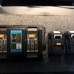 決まりました！コードレスコーキングガン＋マキタ 充電器+バッテリー ２個セットの画像