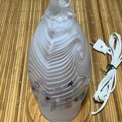 ガラスのテーブルライトの画像